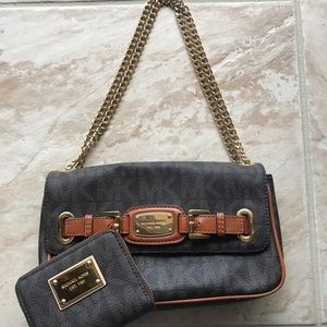 Michael Kors bundle purse & wallet